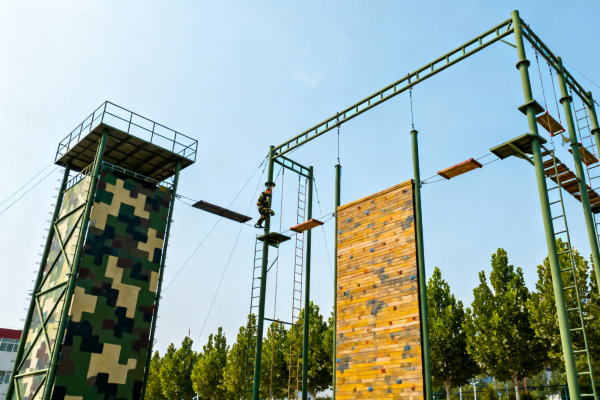 高空绳网训练：以“实战化设计”锻造心理行为能力的立体化解决方案